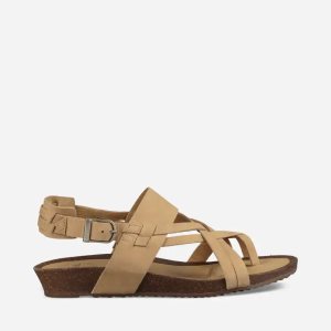 Teva Ysidro Extension Damen Sandalen HellBraun (Österreich)